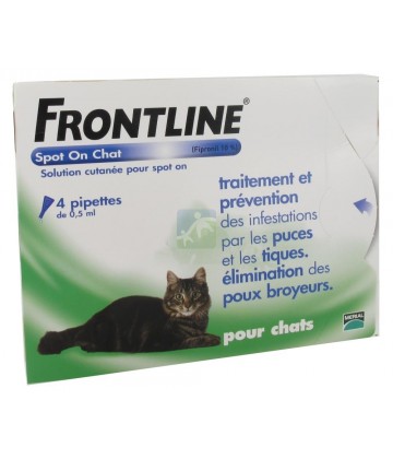 Frontline Spot On Chat x 4