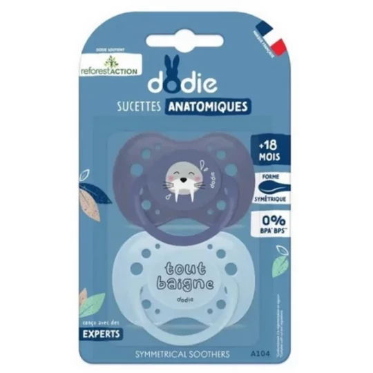 Dodie Sucettes Anatomiques +18 Mois x 2
