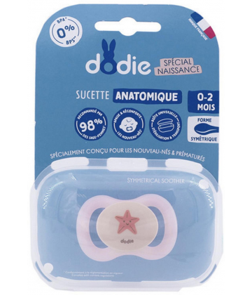 Dodie Sucettes Anatomiques Naissance 0-2 Mois x 2