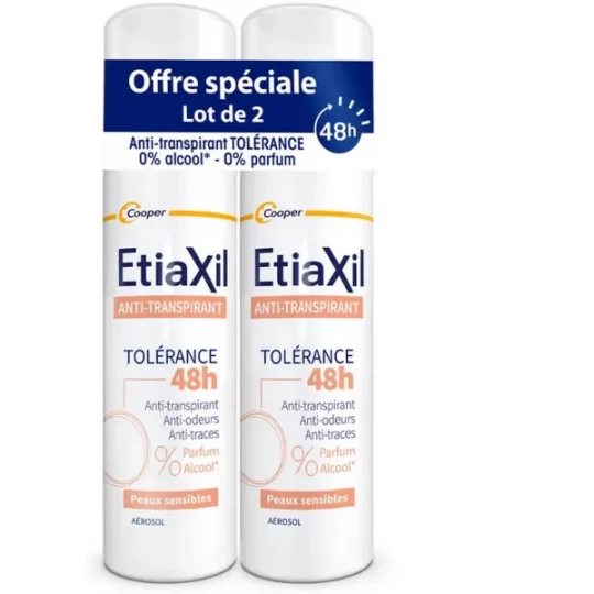 Etiaxil Anti-Transpirant Tolérance 48h Aérosol - image 2
