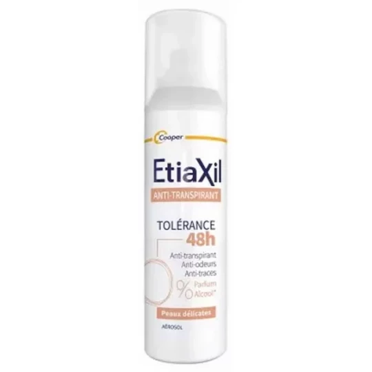 Etiaxil Anti-Transpirant Tolérance 48h Aérosol