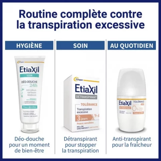 Etiaxil Anti-Transpirant Tolérance 48h Roll-On - image 2