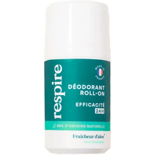 Respire Déodorant Roll-On Fraîcheur d'Aloe 50 ml