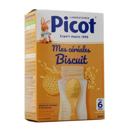 Picot Mes Céréales Biscuit 200 g