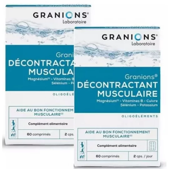 Granions Décontractant Musculaire 2 x 60