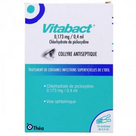 Vitabact Collyre Unidoses x 10