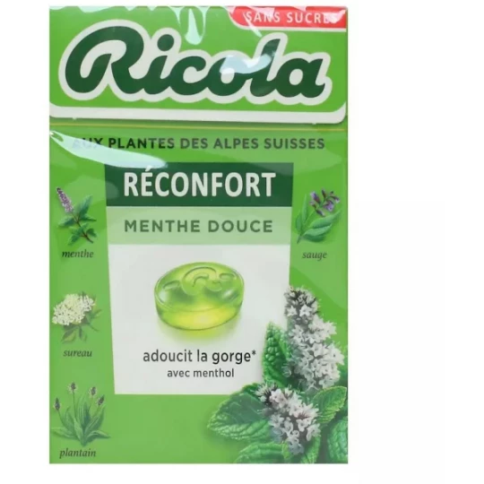 Ricola Réconfort Menthe Douce 50 g