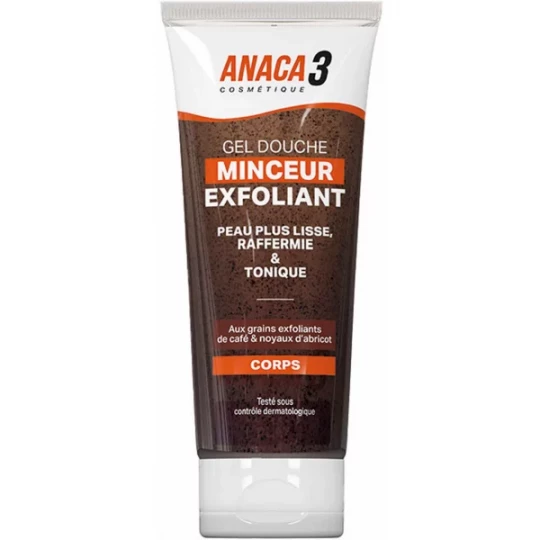 Anaca3 Gel Douche Minceur Exfoliant 220 ml