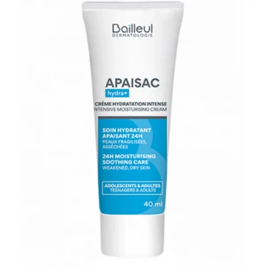 Apaisac Biorga Hydra + Crème Hydratation Intense 40 ml