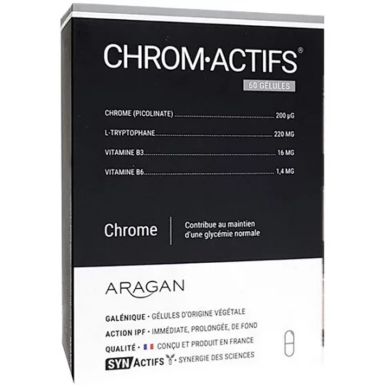 Aragan Synactifs ChromActifs Gélules x 60