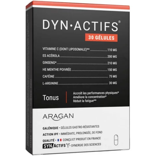 Aragan Synactifs DynActifs Gélules x 30