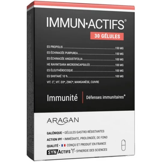 Aragan Synactifs ImmunActifs Gélules x 30