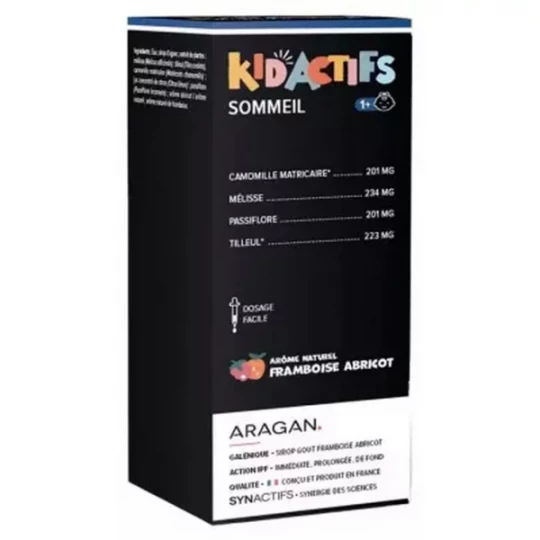 Aragan Synactifs KidActifs Sirop Sommeil 125 ml