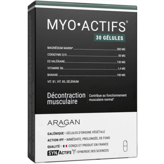 Aragan Synactifs MyoActifs Gélules x 30