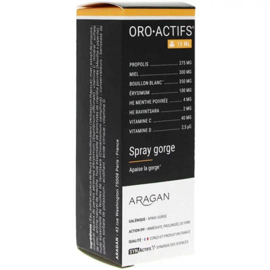Aragan Synactifs OroActifs Spray 15 ml