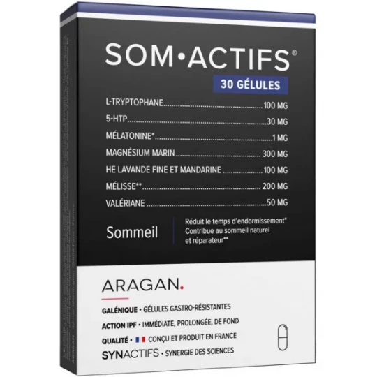 Aragan Synactifs SomActifs Gélules x 30
