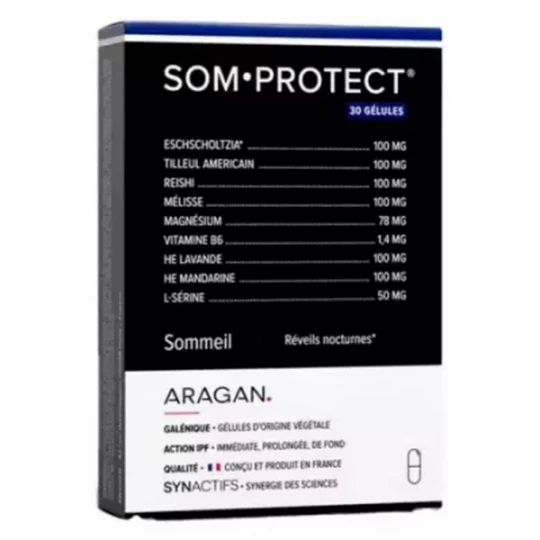 Aragan Synactifs SomActifs Bio Gélules x 30
