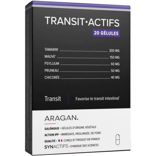 Aragan Synactifs TransitActifs Gélules x 20