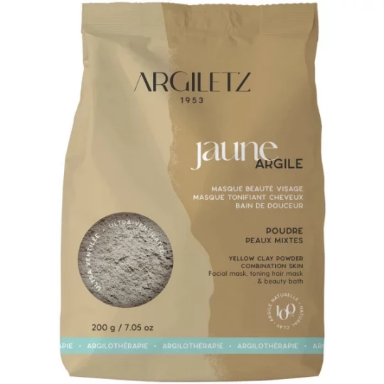 Argiletz Argile Jaune Ultra Ventilée 200 g