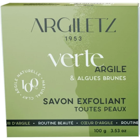 Argiletz Argile Verte Savon Exfoliant 100 g