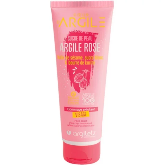 Argiletz Cœur d'Argile Gommage Exfoliant Visage 100 ml
