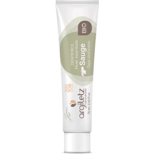 Argiletz Dentifrice Sauge 75 ml