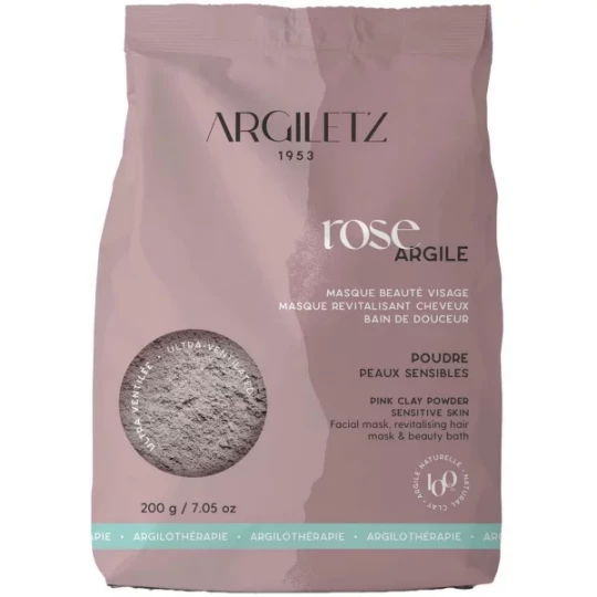 Argiletz Masque et Bain Argile Rose 200 g