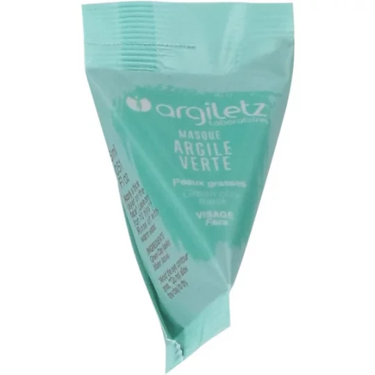 Argiletz Masque Argile Verte Peaux Grasses 15 ml