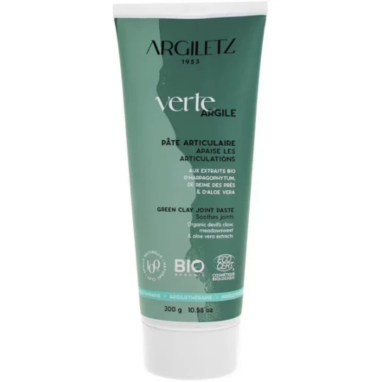 Argiletz Pâte Articulaire Argile Verte Bio 300 g