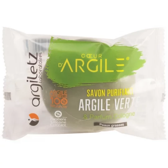 Argiletz Savon Purifiant Argile Verte 100 g