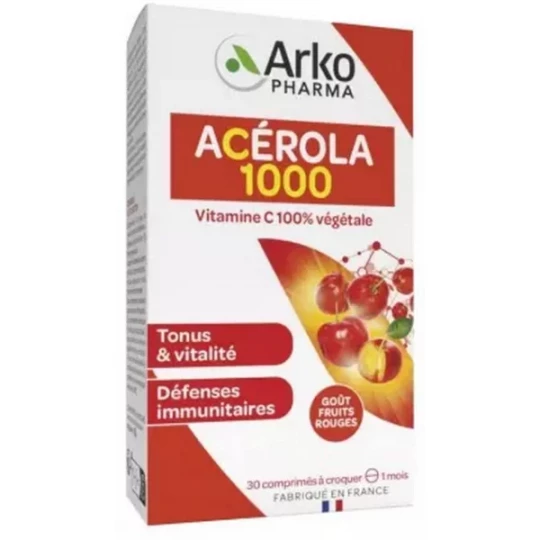 Arkopharma Azinc Acérola 1000 Comprimés à Croquer - image 2