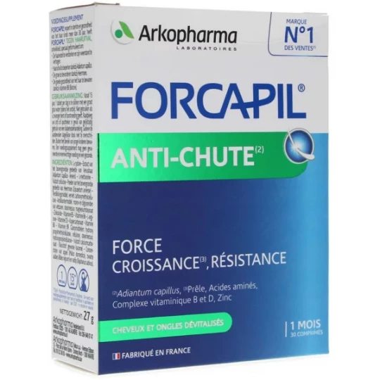 Arkopharma Forcapil Anti-Chute Comprimés x 30