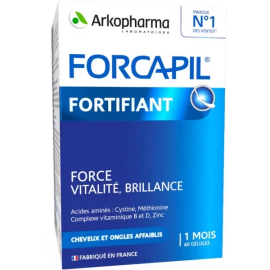 Arkopharma Forcapil Cheveux et Ongles Gélules x 60