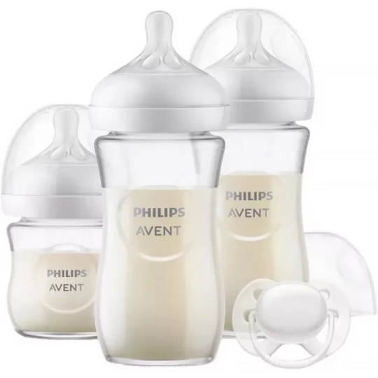 Avent Natural Response Kit Nouveau-Né Biberons Verre SCD878/11