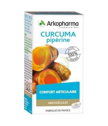 Arkogélules Curcuma + Pipérine x 45