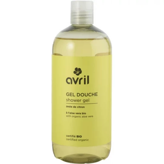 Avril Gel Douche Zeste de Citron Bio 500 ml
