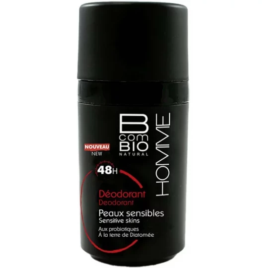 BcomBio Homme Déodorant Peaux Sensibles 50 ml