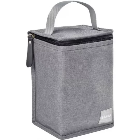 Béaba Pochette Repas Isotherme - Couleur : Gris