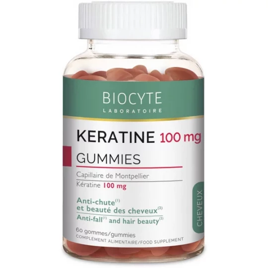 Biocyte Keratine Gummies x 60