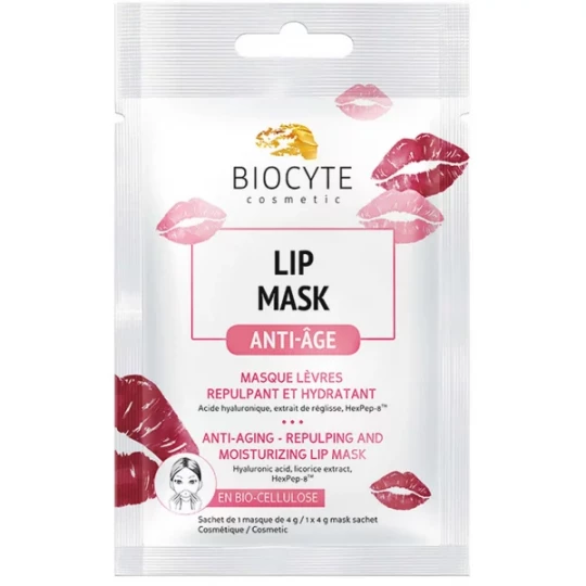 Biocyte Lip Mask Anti-Âge Masque Lèvres Repulpant et Hydratant 4 g