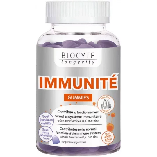 Biocyte Longevity Immunité Gummies x 60