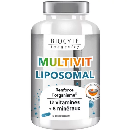 Biocyte Longevity Multivit Liposomal Gélules x 60