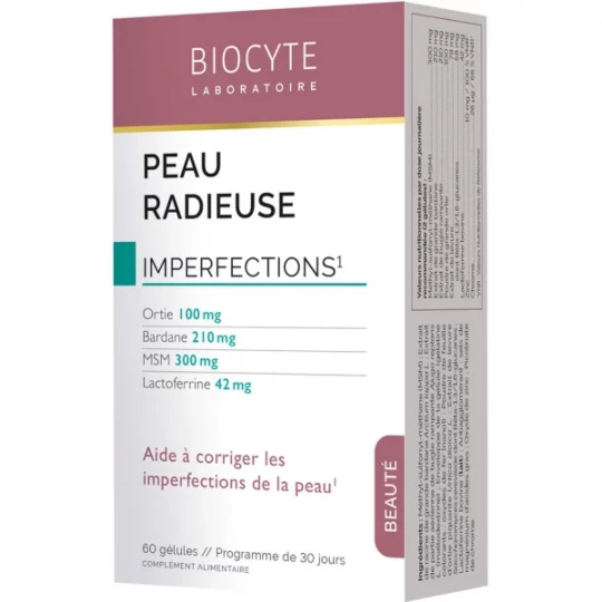 Biocyte Peau Radieuse Gélules x 60