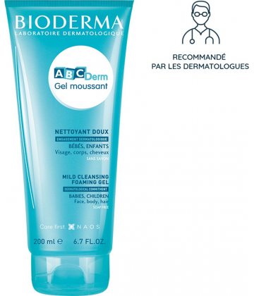 Bioderma ABCDerm Gel Moussant 200 ml