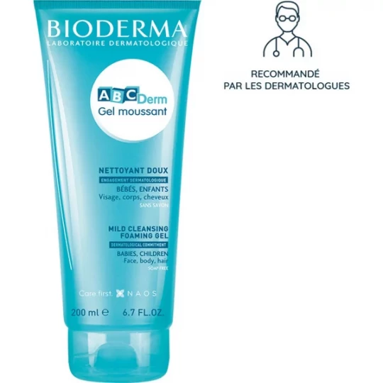 Bioderma ABCDerm Gel Moussant 200 ml - image 2