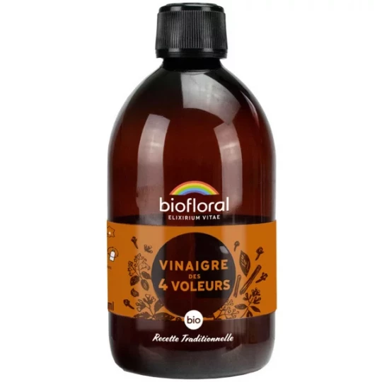 Biofloral Elixir Vinaigre des 4 Voleurs Bio 500 ml