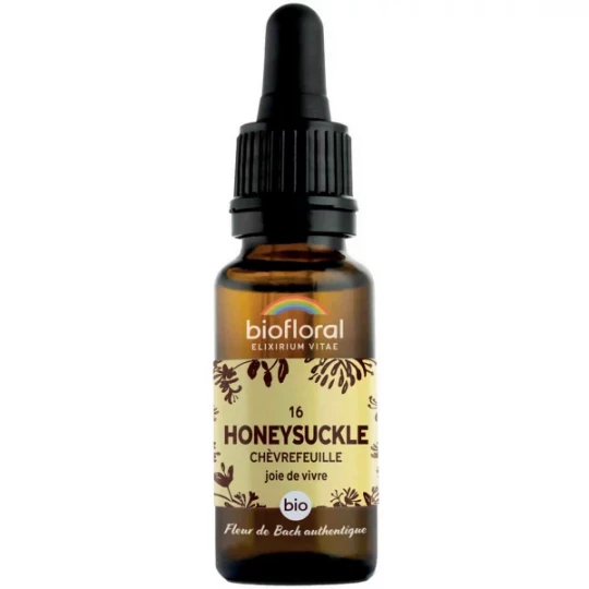 Biofloral Fleurs de Bach 16 Honeysuckle Bio 20 ml