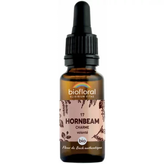 Biofloral Fleurs de Bach 17 Hornbeam Bio 20 ml