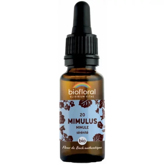 Biofloral Fleurs de Bach 20 Mimulus Bio 20 ml