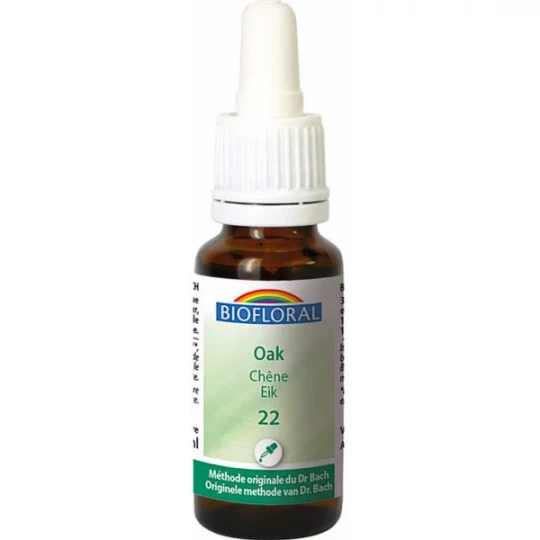 Biofloral Fleurs de Bach 22 Oak Bio 20 ml